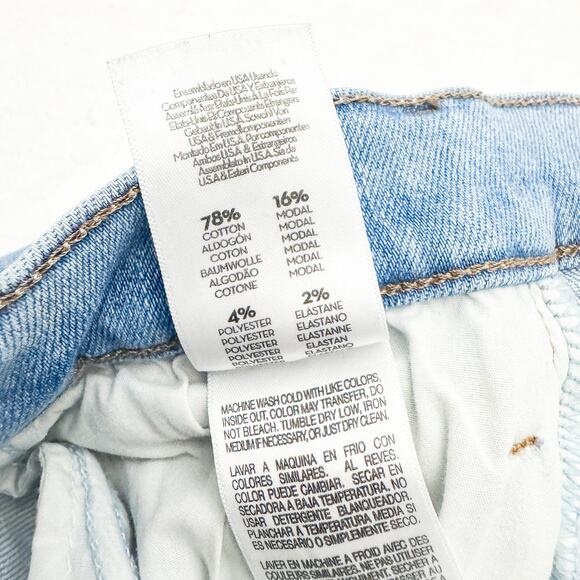 MOTHER Women's Straight Leg Jeans - Light Blue - Picture 7 of 9